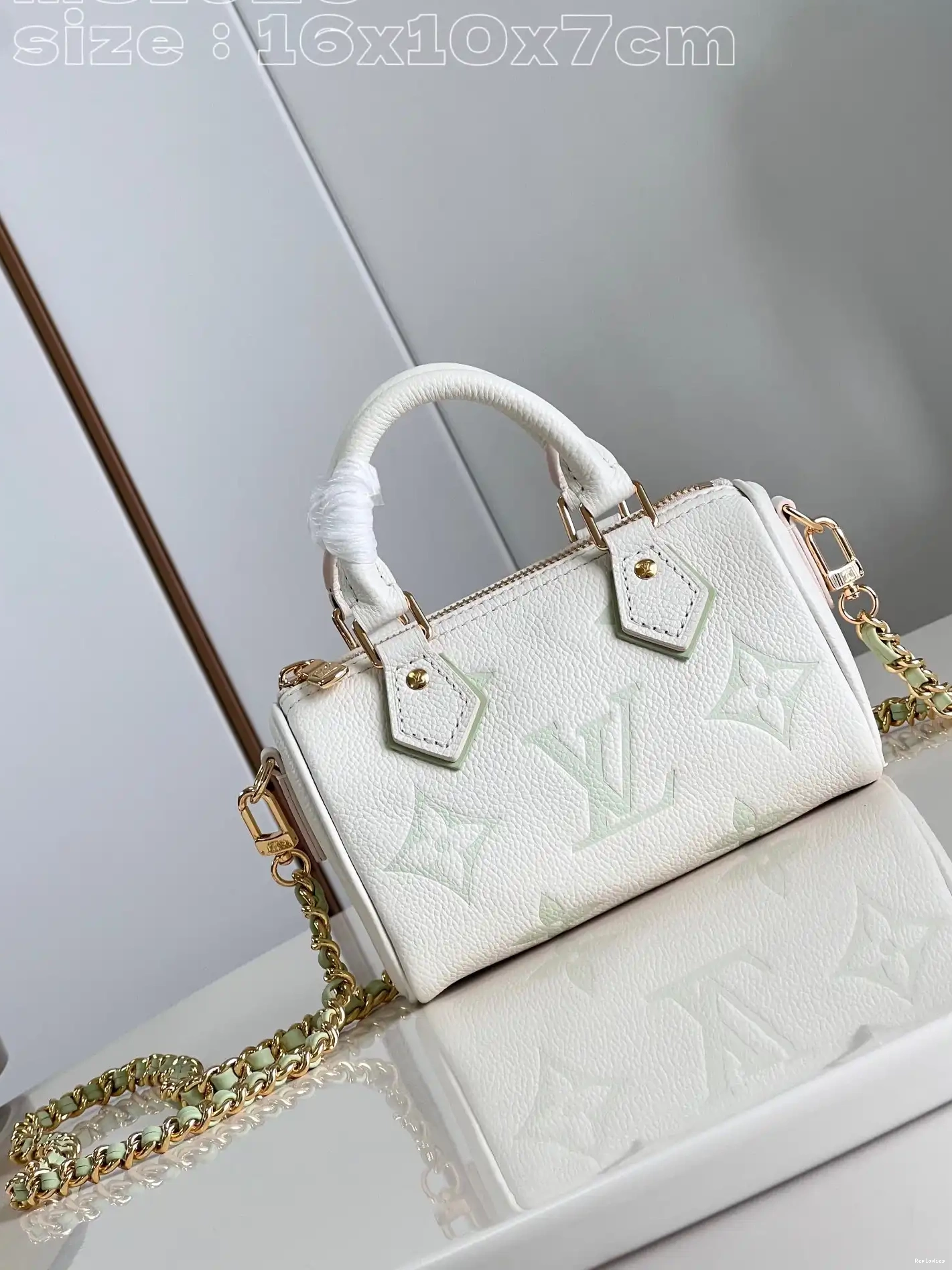 Cheap VUITTON NANO LOUIS SPEEDY-16-10-7.5cm 0629
